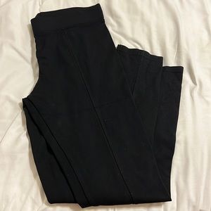 Women Bar III Black Leggings Size Small
